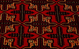 Handmade Afghan Belouch rug - 295860