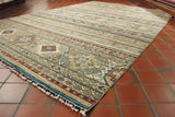 Fine handmade Afghan Samarkand carpet - 306512