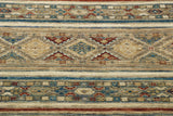 Fine handmade Afghan Samarkand carpet - 306512