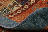 Handmade Afghan Kharjeen rug - 306524