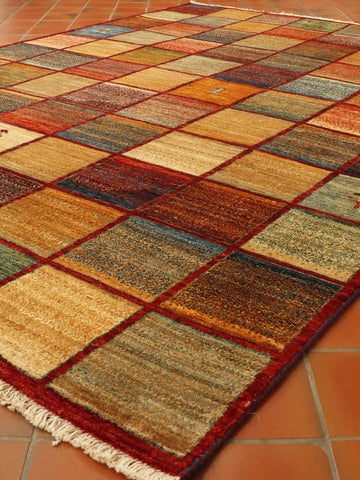 Fine handmade Afghan Loribaft rug - 306540