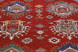 Fine handmade Afghan Kazak carpet - 306621