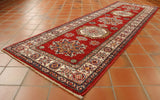 Fine handmade Afghan Kazak runner - 306633