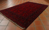 Fine handmade Afghan Belgique rug - 306657
