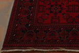 Fine handmade Afghan Belgique rug - 306657