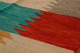 Handmade Modern Afghan Kilim - 306892