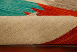 Handmade Modern Afghan Kilim - 306892