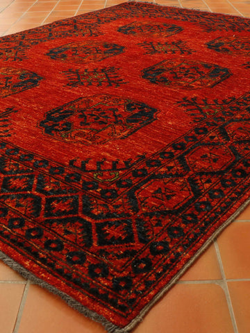 Handmade Afghan Ersari rug - 306965