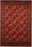 Handmade Afghan Ersari rug - ENR306988