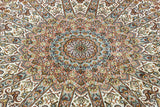 Fine handmade Kashmir silk carpet - 307297