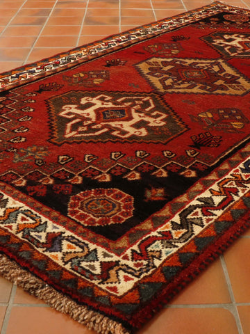 Handmade Persian Qashqai rug - 307360