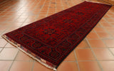 Fine handmade Afghan Kunduz runner - 307428