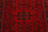 Fine handmade Afghan Kunduz runner - 307428