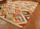Handmade Afghan Kilim - 307453