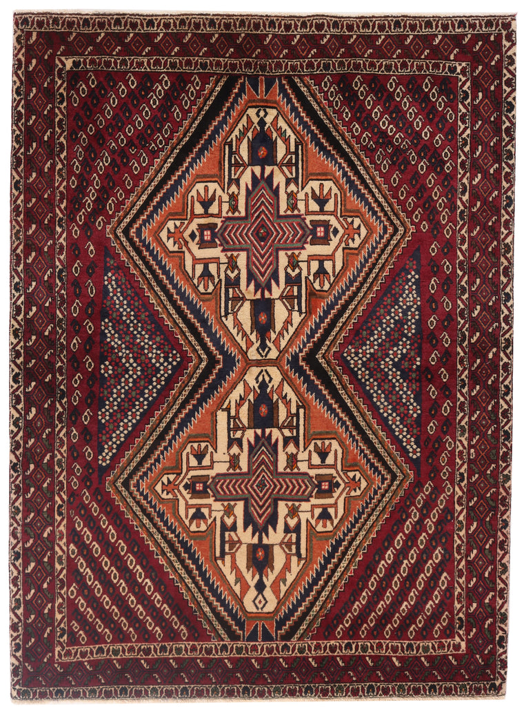 Handmade Persian Shahrbabak rug - ENR307621