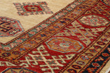 Extra fine handmade Afghan Kazak rug - 307783