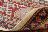 Extra fine handmade Afghan Kazak rug - 307783