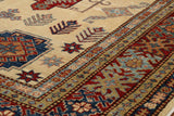 Extra fine handmade Afghan Kazak rug - 307786