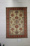 Handmade Afghan Kazak rug - ENR307798