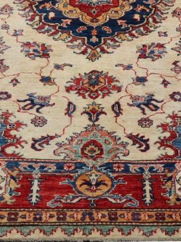 Fine handmade Afghan Kazak rug - ENR307881