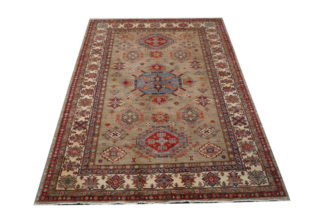 Fine handmade Afghan Kazak rug - ENR307889