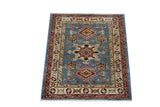 Handmade Afghan Kazak rug - ENR307896
