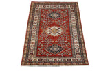 Handmade fine Afghan Kazak rug - ENR307900