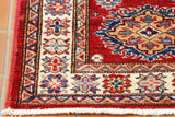 Fine handmade Afghan Kazak rug - 307901