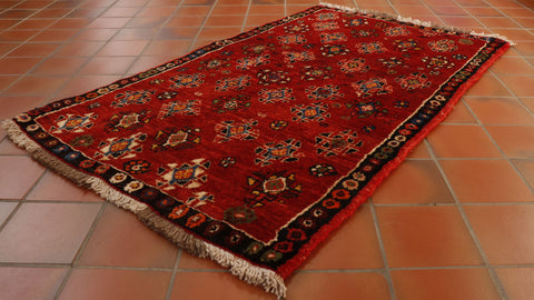 Handmade Oriental Qashqai rug - 307916