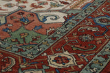 Handmade Indo Serapi carpet - 307920