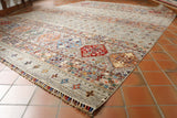 Handmade Afghan Samarkand carpet - 307925