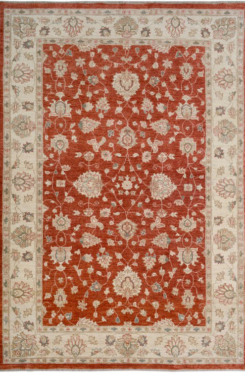 Handmade Afghan Ziegler rug - 308068
