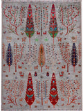 Handmade Afghan Loribaft rug - ENR308081