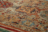 Handmade fine Afghan Samarkand wide runner - 308195