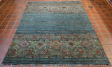 Handmade fine Afghan Samarkand rug - 308216