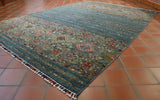 Handmade fine Afghan Samarkand rug - 308216