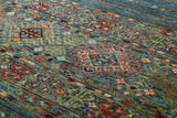 Handmade fine Afghan Samarkand rug - 308216