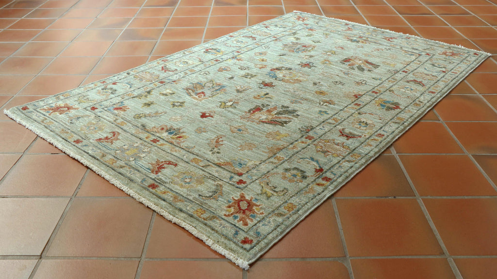 Handmade fine modern Afghan Ziegler rug - 308248