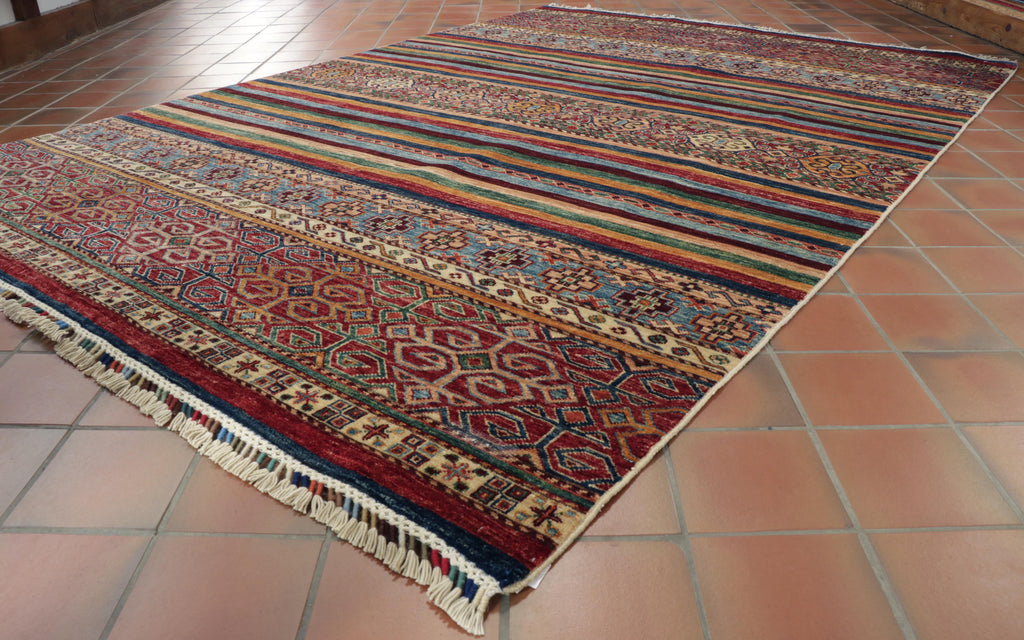 Handmade Afghan Kharjeen rug - 308303