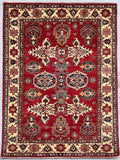 Handmade fine Afghan Kazak rug - ENR308328
