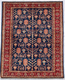 Handmade fine Afghan Kazak rug - ENR308329