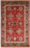 Handmade fine Afghan Kazak rug - ENR308509