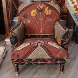 Handmade Turkish kilim Howard Chair - 308601