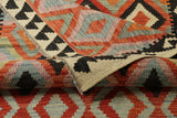 Extra long handmade Afghan kilim runner - 308915