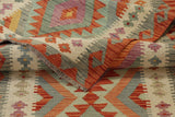 Handmade Afghan Kilim runner - 308922