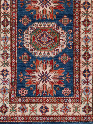 Handmade Afghan Kazak rug - ENR308094