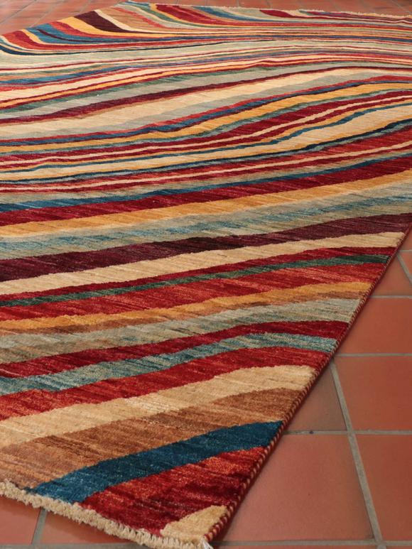 Handmade Afghan Choeb Rang runner