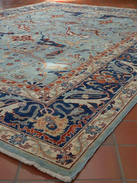 Handmade Afghan abstract rug