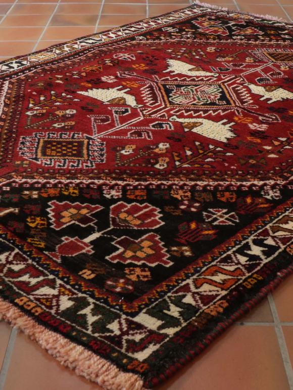 Handmade Afghan abstract rug